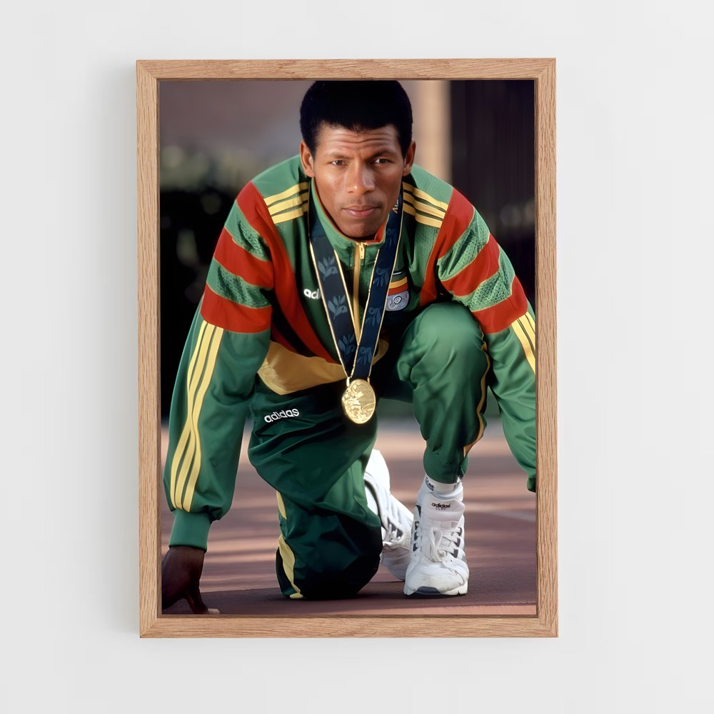 Poster L'Héritage d'Hakim – affiche Athlétisme (vue 4)